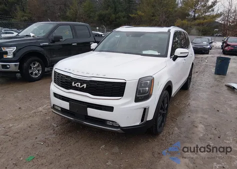 2022 Kia Telluride Sx z USA, uszkodzony, nr VIN 5XYP5DHC9NG317248